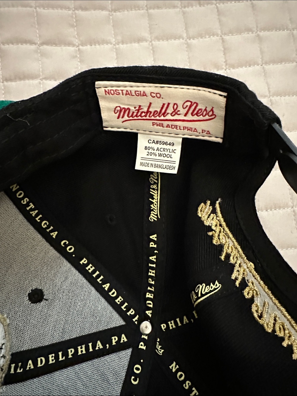 Mitchell & Ness Toronto Raptors 9FIFTY snapback cap - Picture 3 of 6